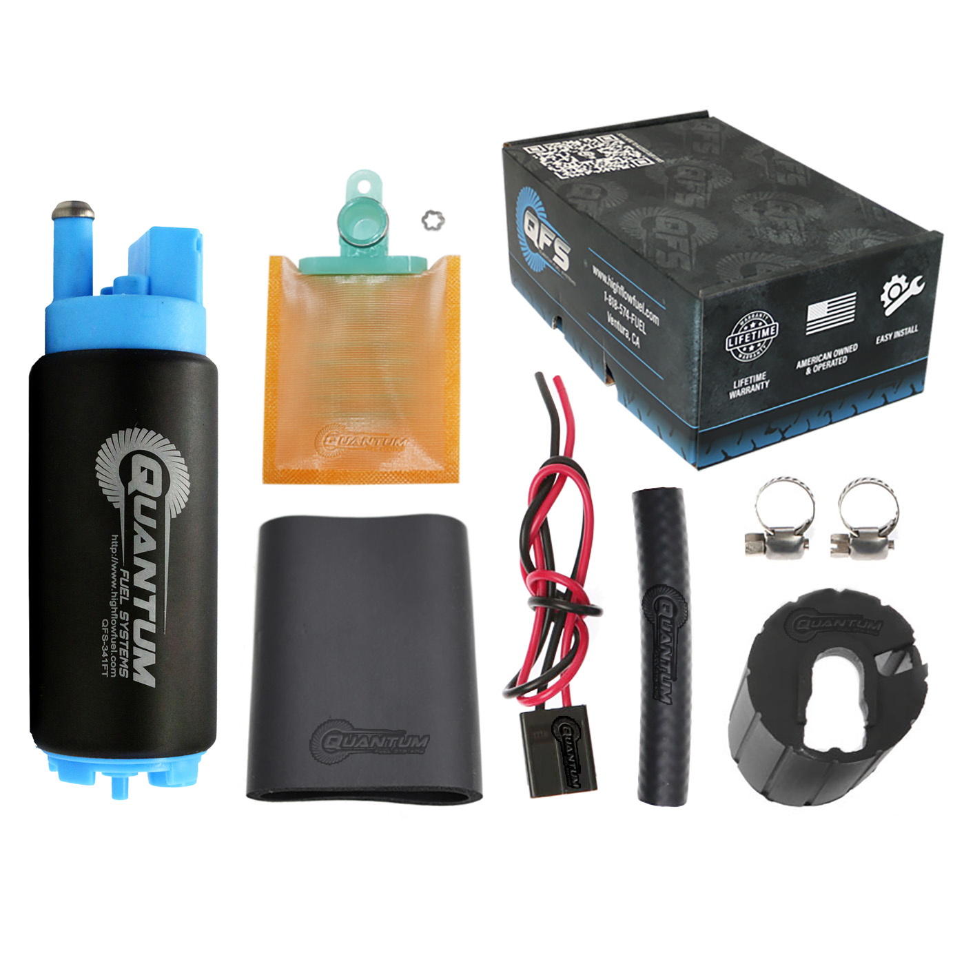 thumbnail image 2 of QFS 340LPH E85 Fuel Pump For BMW 318i, 323i, 325it – In-Tank, Replaces Aeromotive 11540, QFS-350FT-510 2 of 6